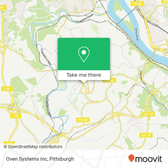 Oven Systems Inc map