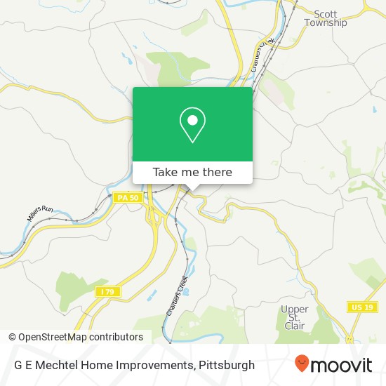 G E Mechtel Home Improvements map
