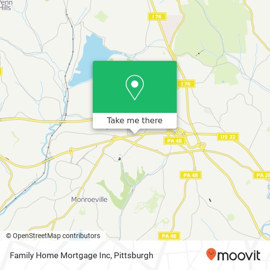 Family Home Mortgage Inc map