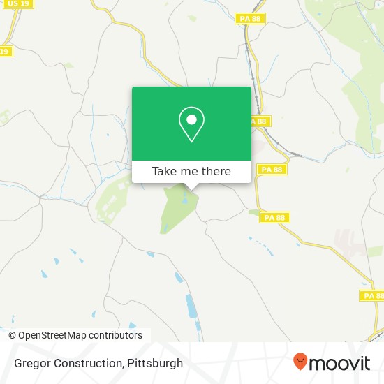 Gregor Construction map
