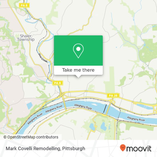 Mark Covelli Remodelling map