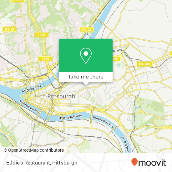 Eddie's Restaurant map