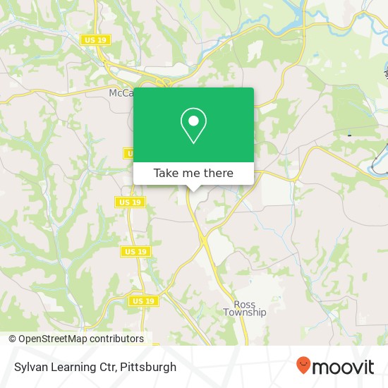Mapa de Sylvan Learning Ctr