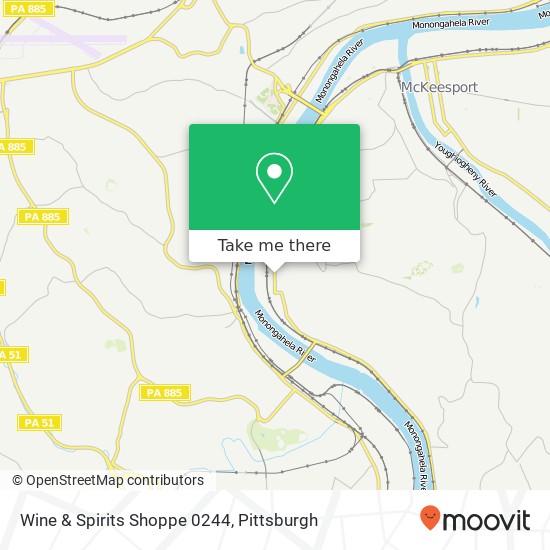 Wine & Spirits Shoppe 0244 map