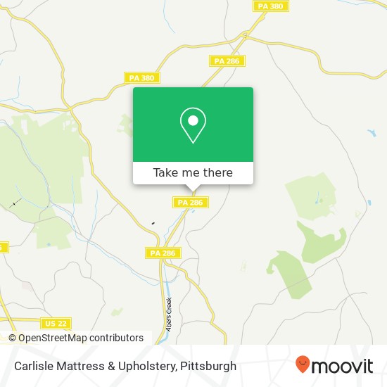 Mapa de Carlisle Mattress & Upholstery