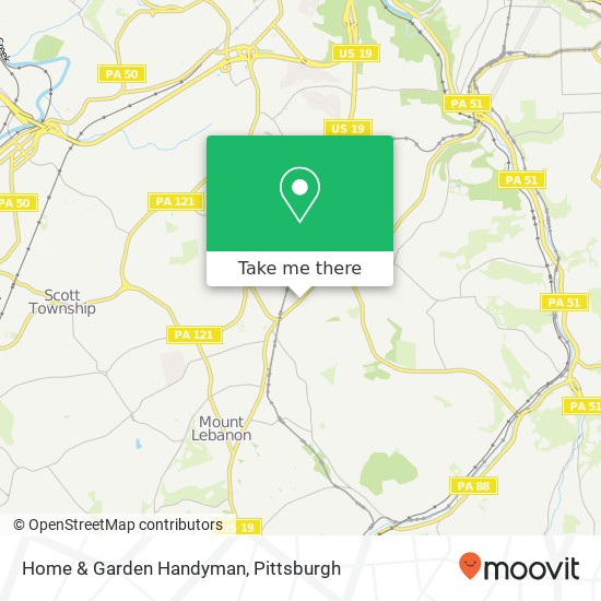 Home & Garden Handyman map