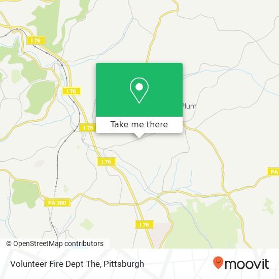 Mapa de Volunteer Fire Dept The