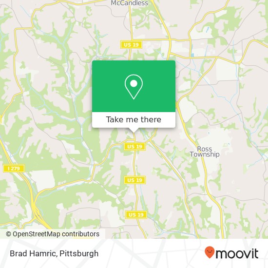 Brad Hamric map