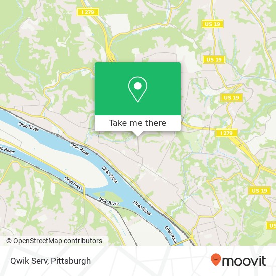 Qwik Serv map