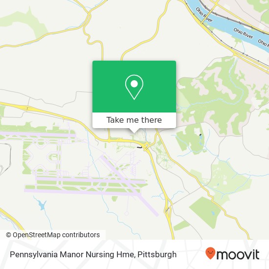 Mapa de Pennsylvania Manor Nursing Hme