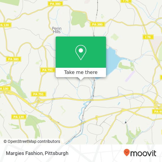 Mapa de Margies Fashion