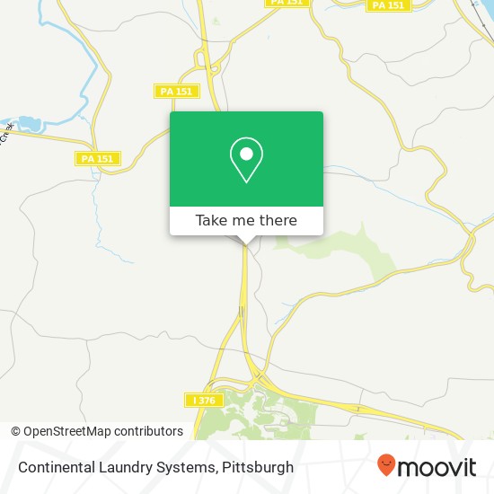 Mapa de Continental Laundry Systems