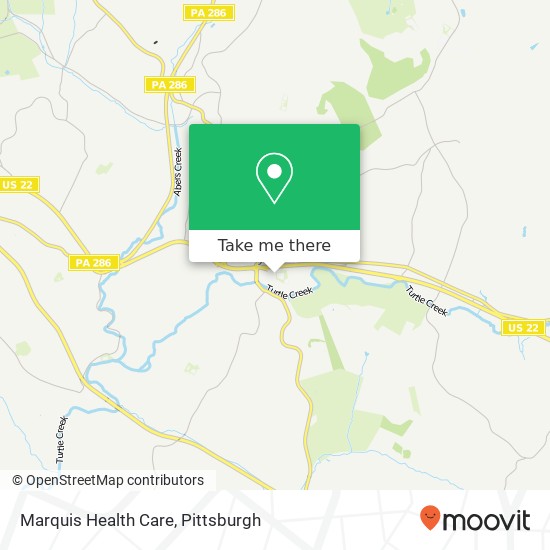 Mapa de Marquis Health Care