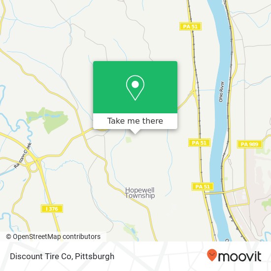 Discount Tire Co map