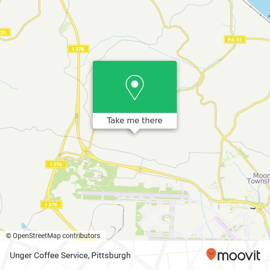 Mapa de Unger Coffee Service