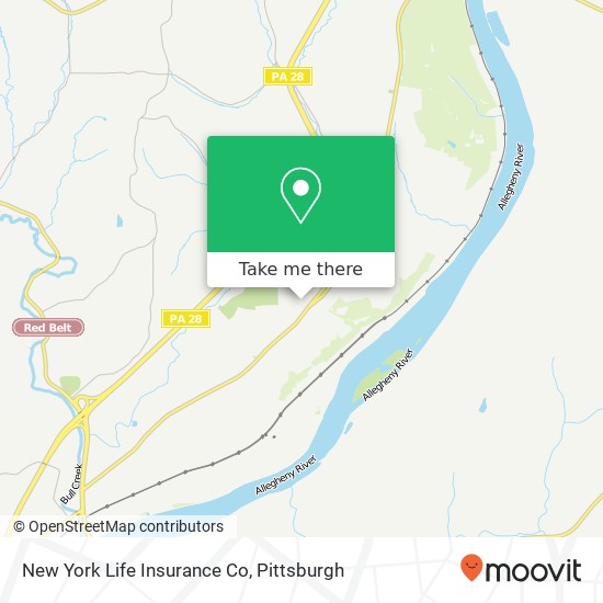 Mapa de New York Life Insurance Co