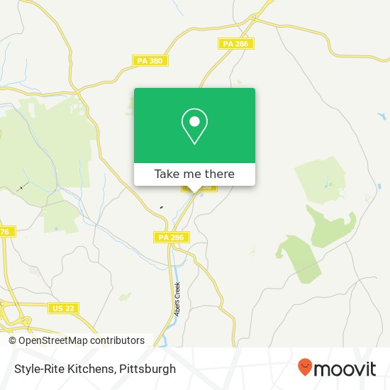 Style-Rite Kitchens map