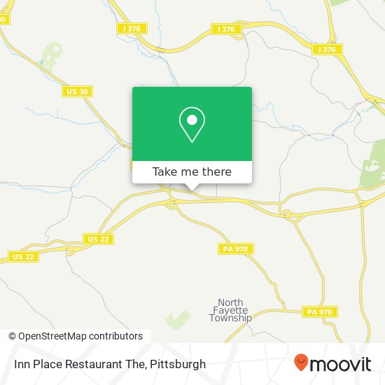 Inn Place Restaurant The map