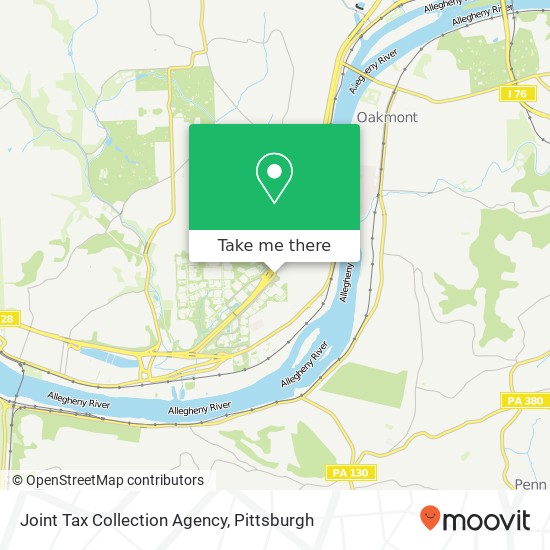 Joint Tax Collection Agency map