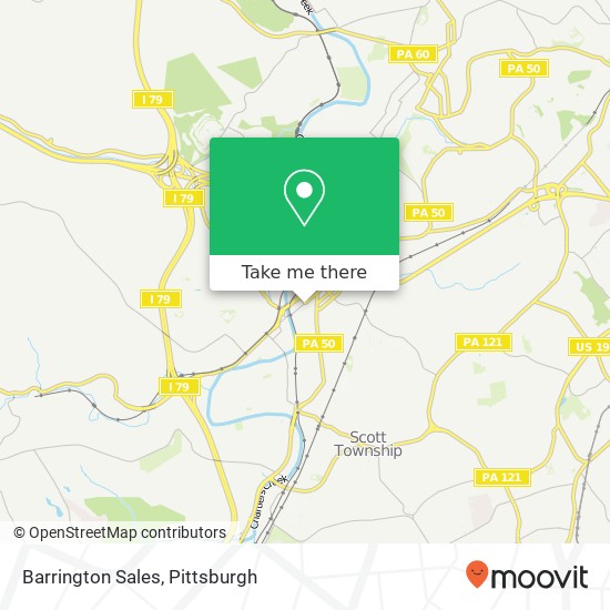 Barrington Sales map