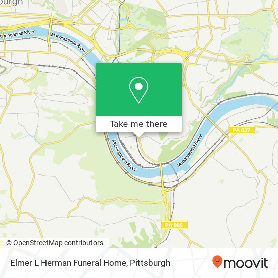 Mapa de Elmer L Herman Funeral Home