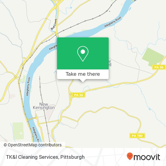 Mapa de TK&l Cleaning Services