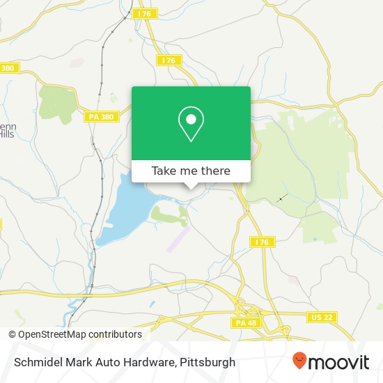 Schmidel Mark Auto Hardware map