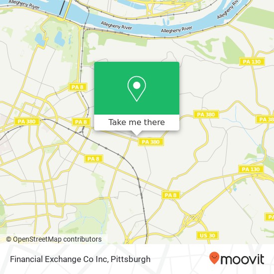 Financial Exchange Co Inc map