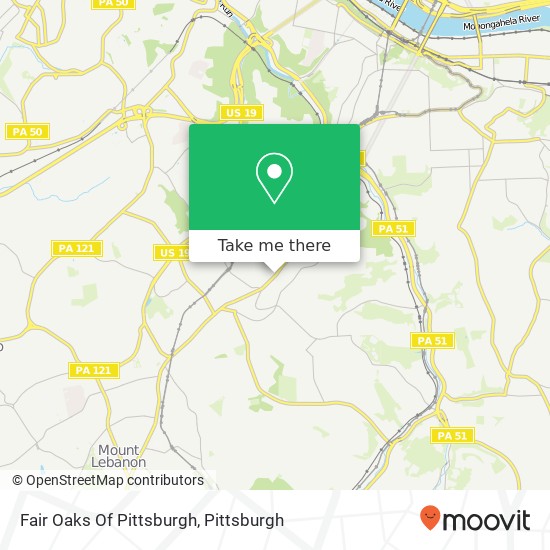 Mapa de Fair Oaks Of Pittsburgh
