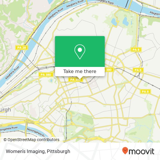 Women's Imaging map