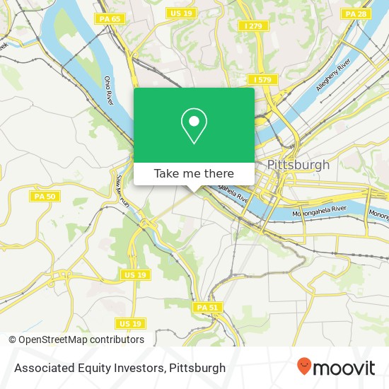 Associated Equity Investors map