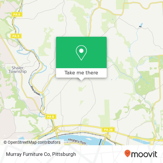 Mapa de Murray Furniture Co