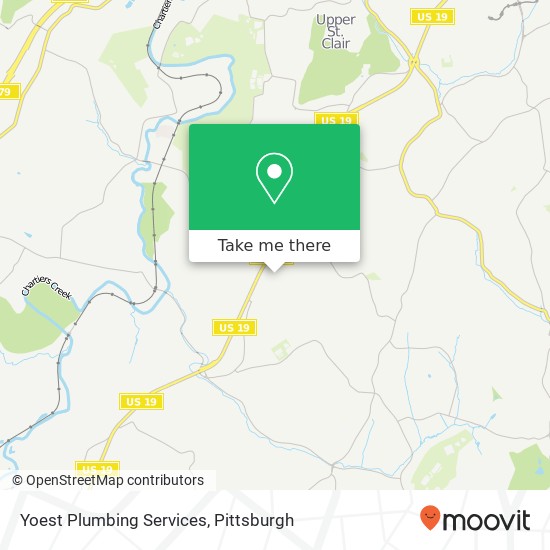 Yoest Plumbing Services map