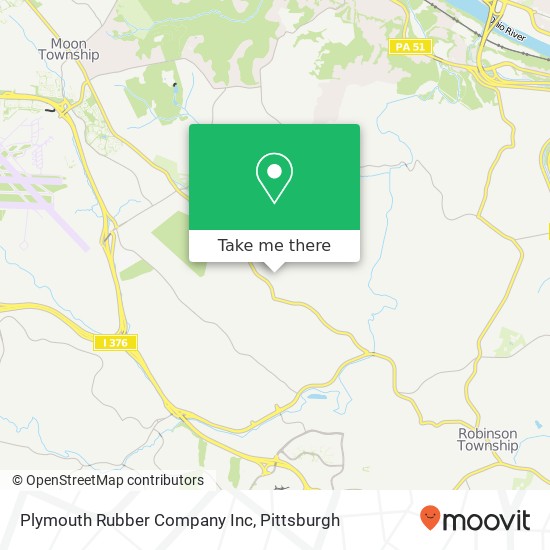 Mapa de Plymouth Rubber Company Inc