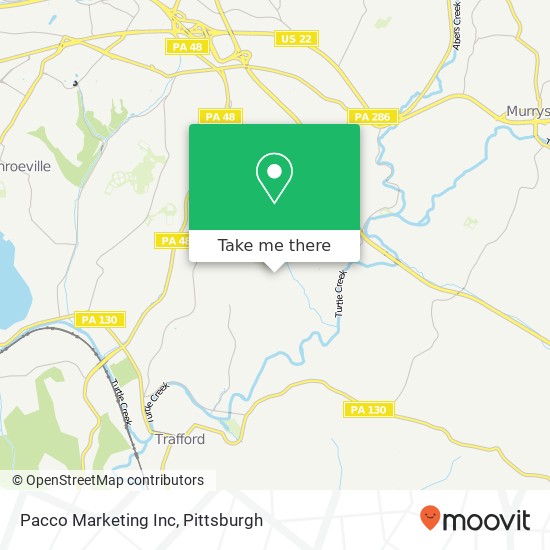 Pacco Marketing Inc map