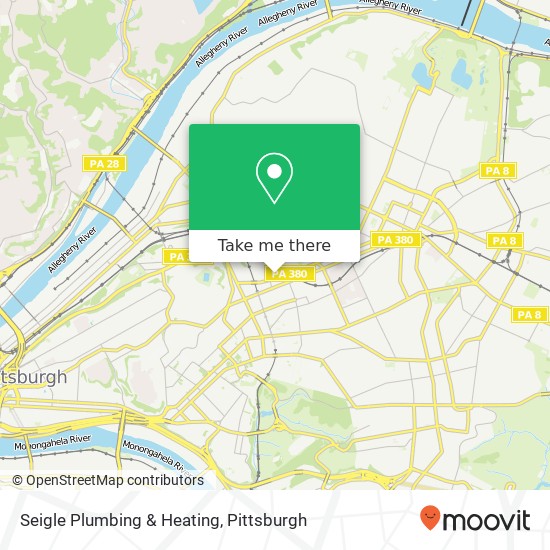 Seigle Plumbing & Heating map