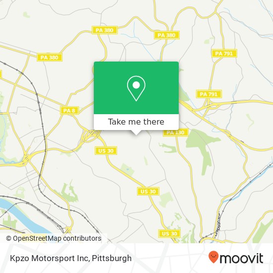 Kpzo Motorsport Inc map