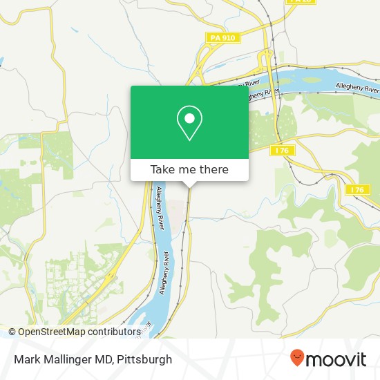 Mark Mallinger MD map