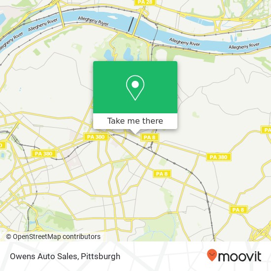 Owens Auto Sales map