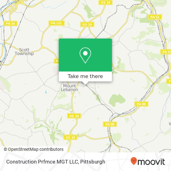 Construction Prfmce MGT LLC map