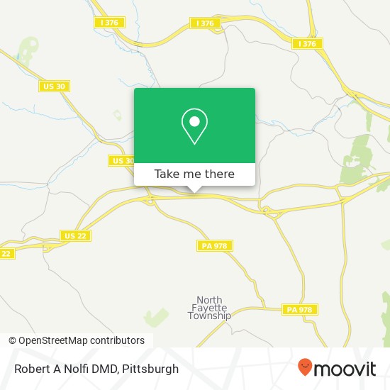 Mapa de Robert A Nolfi DMD