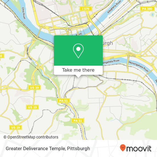 Mapa de Greater Deliverance Temple