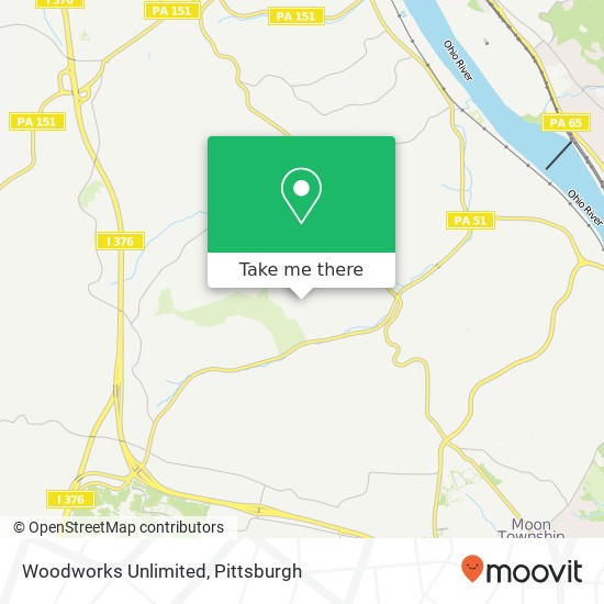 Mapa de Woodworks Unlimited