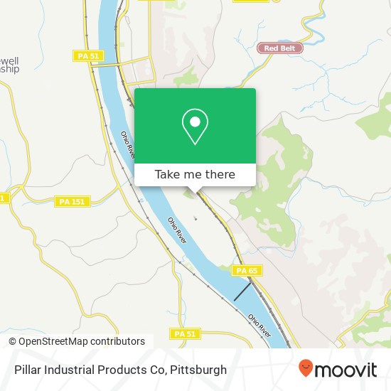 Pillar Industrial Products Co map