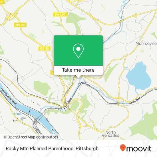 Mapa de Rocky Mtn Planned Parenthood