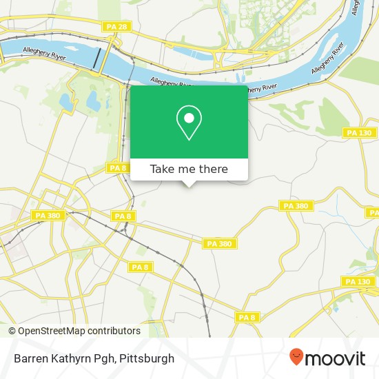 Barren Kathyrn Pgh map