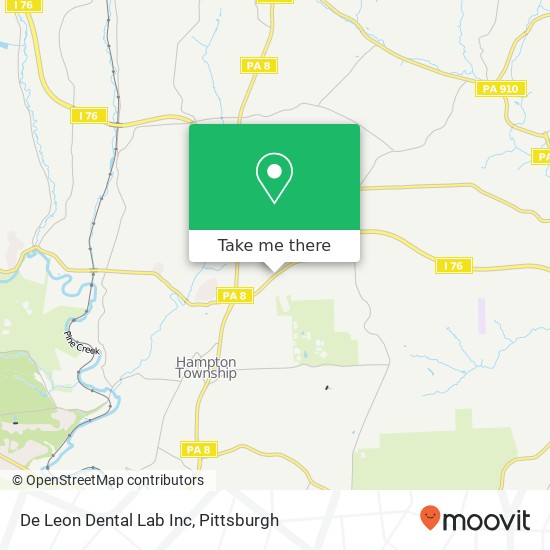 De Leon Dental Lab Inc map