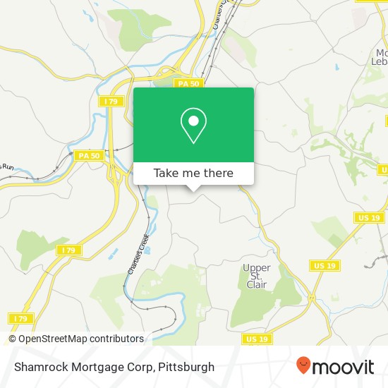 Shamrock Mortgage Corp map