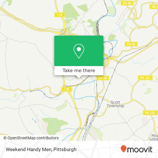 Weekend Handy Men map