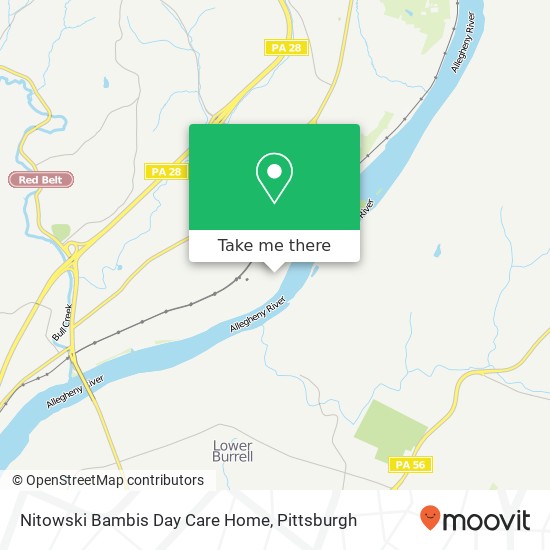 Nitowski Bambis Day Care Home map